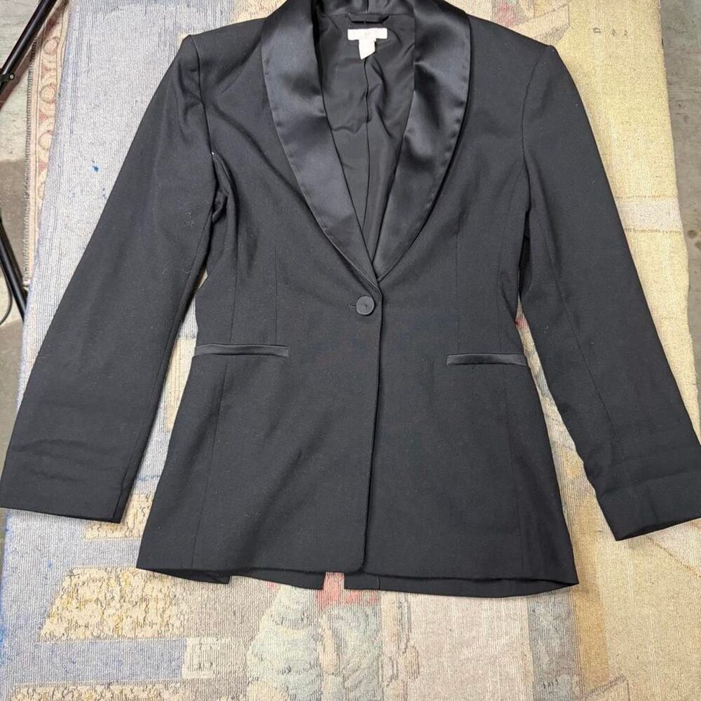 H-m Women's Black Tailored-jackets